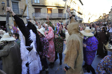 Imágenes del carnaval en Olite