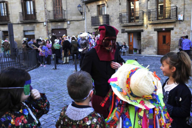 Imágenes del carnaval en Olite