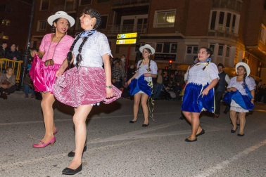 Imágenes del primer desfile de carnaval de Tudela.