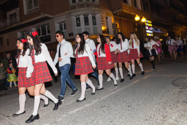 Imágenes del primer desfile de carnaval de Tudela.