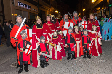 Imágenes del primer desfile de carnaval de Tudela.