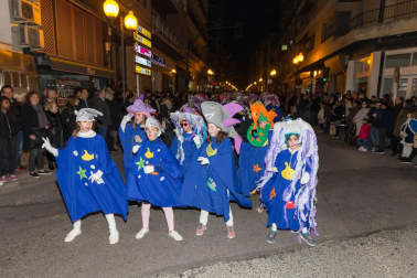 Imágenes del primer desfile de carnaval de Tudela.