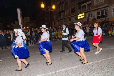 Imágenes del primer desfile de carnaval de Tudela.