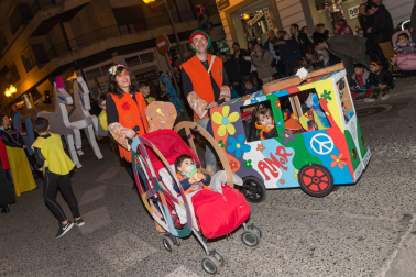 Imágenes del primer desfile de carnaval de Tudela.