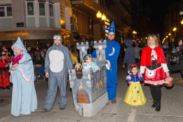 Imágenes del primer desfile de carnaval de Tudela.