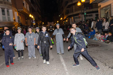 Imágenes del primer desfile de carnaval de Tudela.
