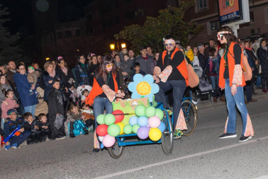 Imágenes del primer desfile de carnaval de Tudela.