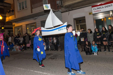 Imágenes del primer desfile de carnaval de Tudela.