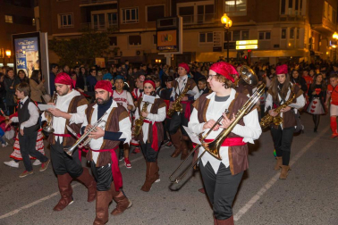 Imágenes del primer desfile de carnaval de Tudela.