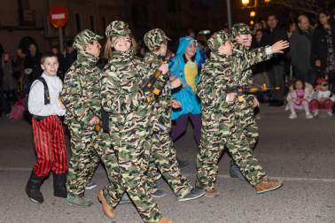 Imágenes del primer desfile de carnaval de Tudela.