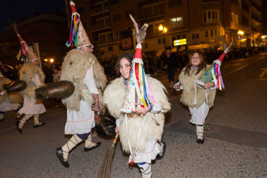 Imágenes del primer desfile de carnaval de Tudela.