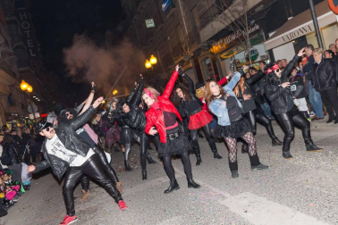 Imágenes del primer desfile de carnaval de Tudela.