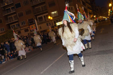 Imágenes del primer desfile de carnaval de Tudela.