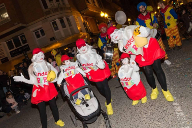 Imágenes del primer desfile de carnaval de Tudela.