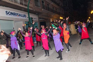 Imágenes del primer desfile de carnaval de Tudela.