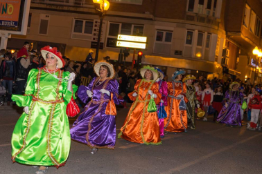Imágenes del primer desfile de carnaval de Tudela.