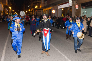 Imágenes del primer desfile de carnaval de Tudela.