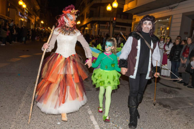 Imágenes del primer desfile de carnaval de Tudela.