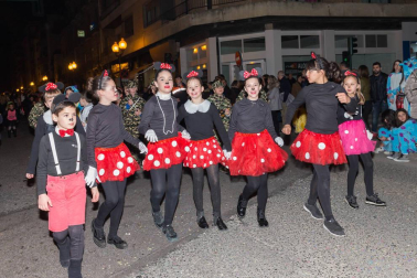 Imágenes del primer desfile de carnaval de Tudela.