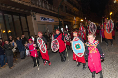 Imágenes del primer desfile de carnaval de Tudela.