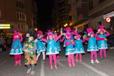 Imágenes del primer desfile de carnaval de Tudela.
