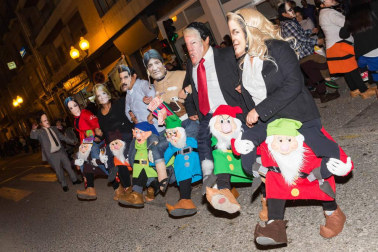 Imágenes del primer desfile de carnaval de Tudela.