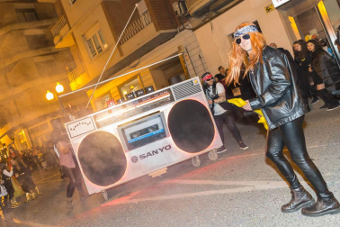 Imágenes del primer desfile de carnaval de Tudela.
