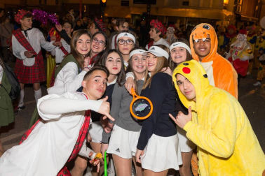 Imágenes del primer desfile de carnaval de Tudela.