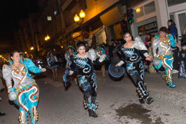 Imágenes del primer desfile de carnaval de Tudela.
