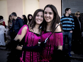 Imágenes de los carnavales en Santesteban