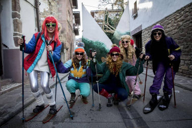Imágenes de los carnavales en Santesteban