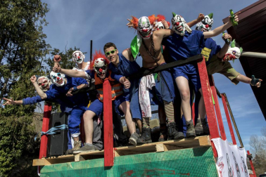 Imágenes de los carnavales en Santesteban
