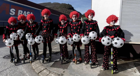 Imágenes de los carnavales en Santesteban