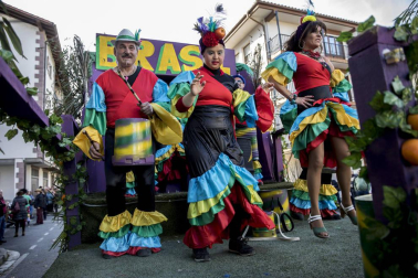 Imágenes de los carnavales en Santesteban