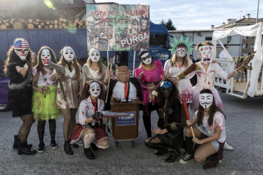 Imágenes de los carnavales en Santesteban