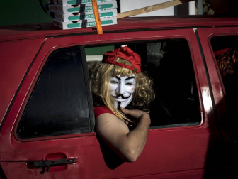 Imágenes de los carnavales en Santesteban