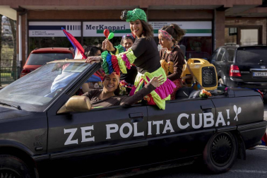 Imágenes de los carnavales en Santesteban