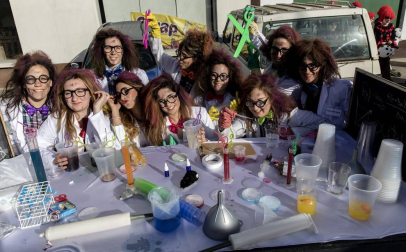 Imágenes de los carnavales en Santesteban