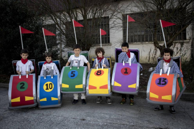 Imágenes de los carnavales en Santesteban