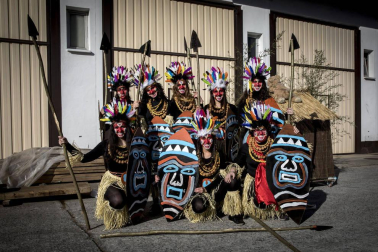 Imágenes de los carnavales en Santesteban