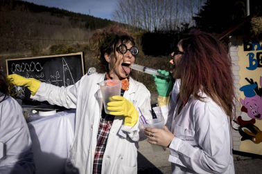 Imágenes de los carnavales en Santesteban