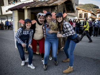 Imágenes de los carnavales en Santesteban