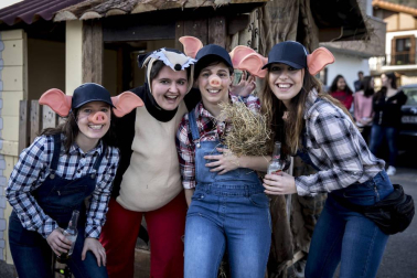 Imágenes de los carnavales en Santesteban
