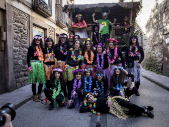 Imágenes de los carnavales en Santesteban