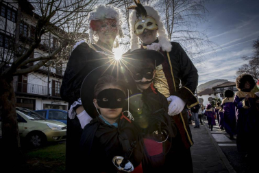 Imágenes de los carnavales en Santesteban