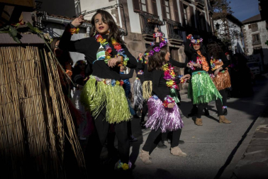 Imágenes de los carnavales en Santesteban