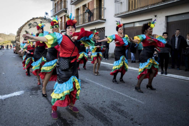 Imágenes de los carnavales en Santesteban