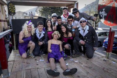Imágenes de los carnavales en Santesteban