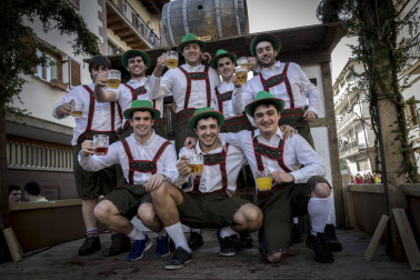 Imágenes de los carnavales en Santesteban