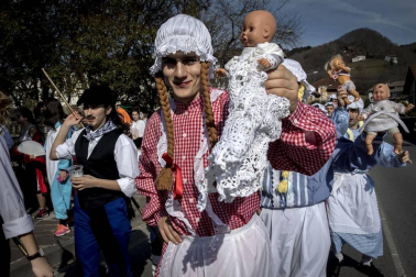 Imágenes de carnaval en Bera.